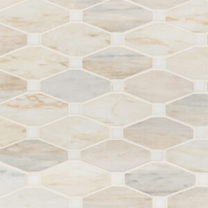 Angora Elongated Octagon Tile