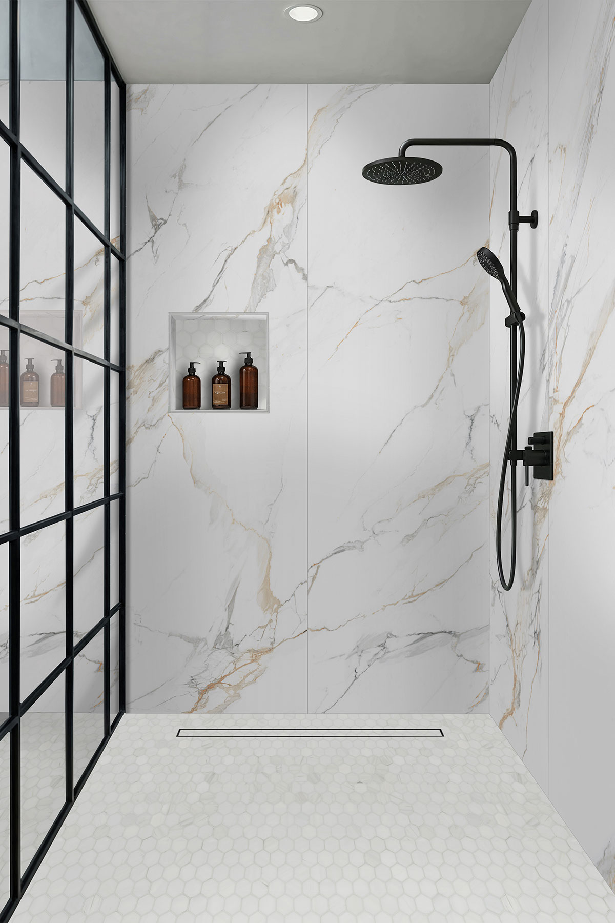Bianco Dolomite 2” Hexagon Mosaic Tile - Image 7