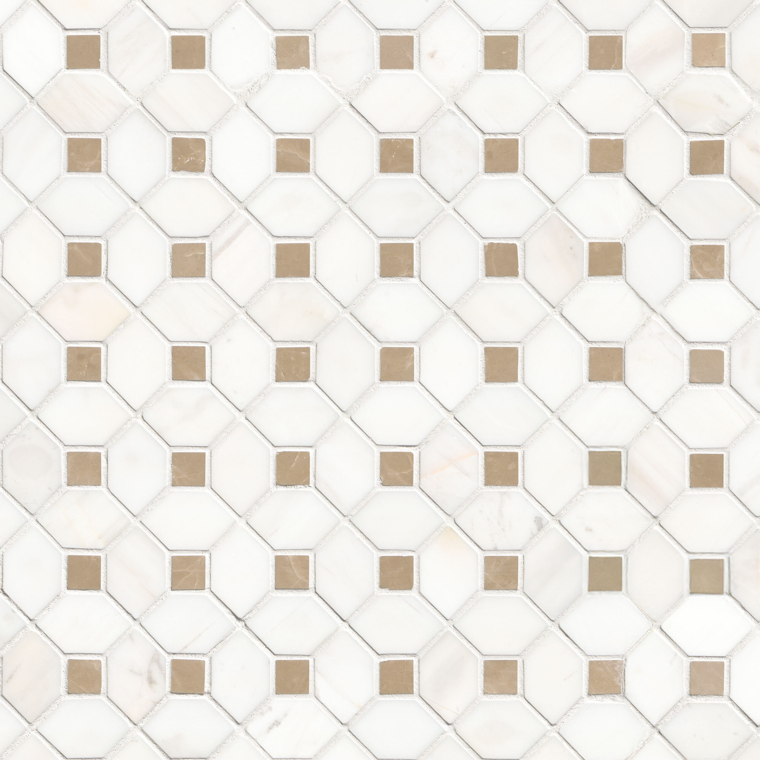 Bianco Dolomite Crema Dotty Pattern