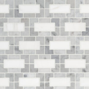 Bianco Dolomite Lynx Polished Marble Tile