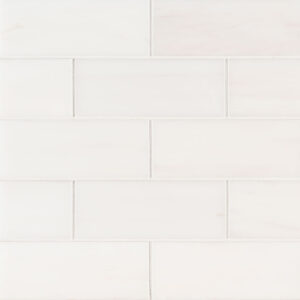 Bianco Dolomite Polished Subway Tile 3x6