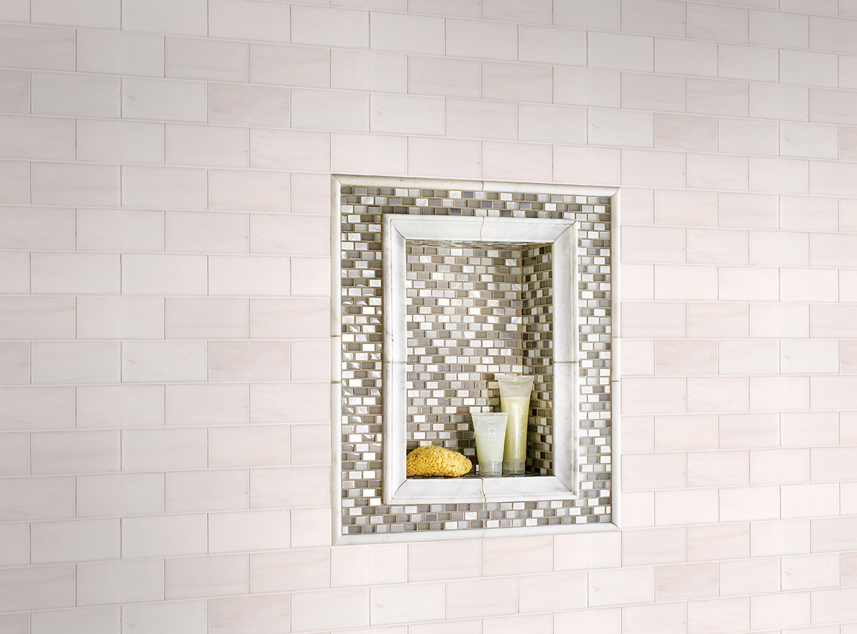 Bianco Dolomite Polished Subway Tile 3x6 - Image 2