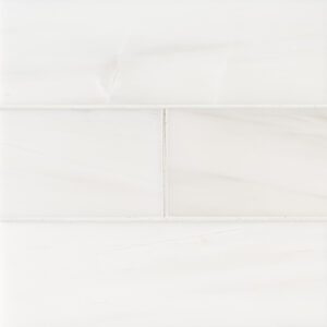 Bianco Dolomite Polished Subway Tile 4x12