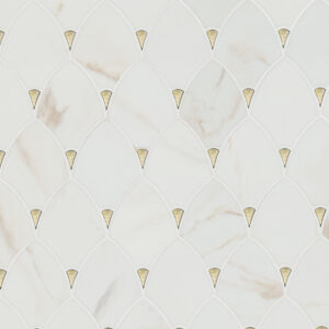 Citadel Gold Trident Tile