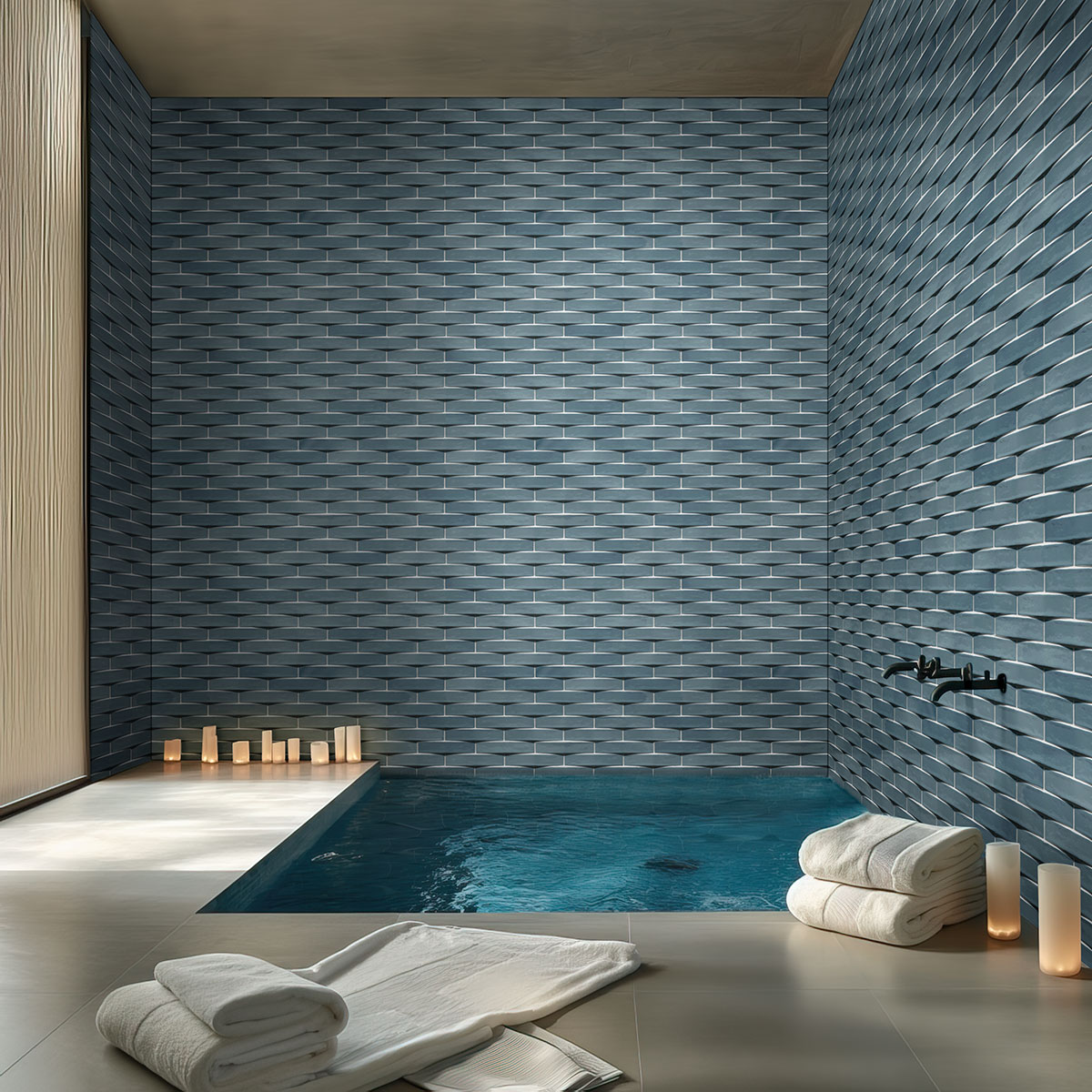 Convex Acqua Tile - Image 6