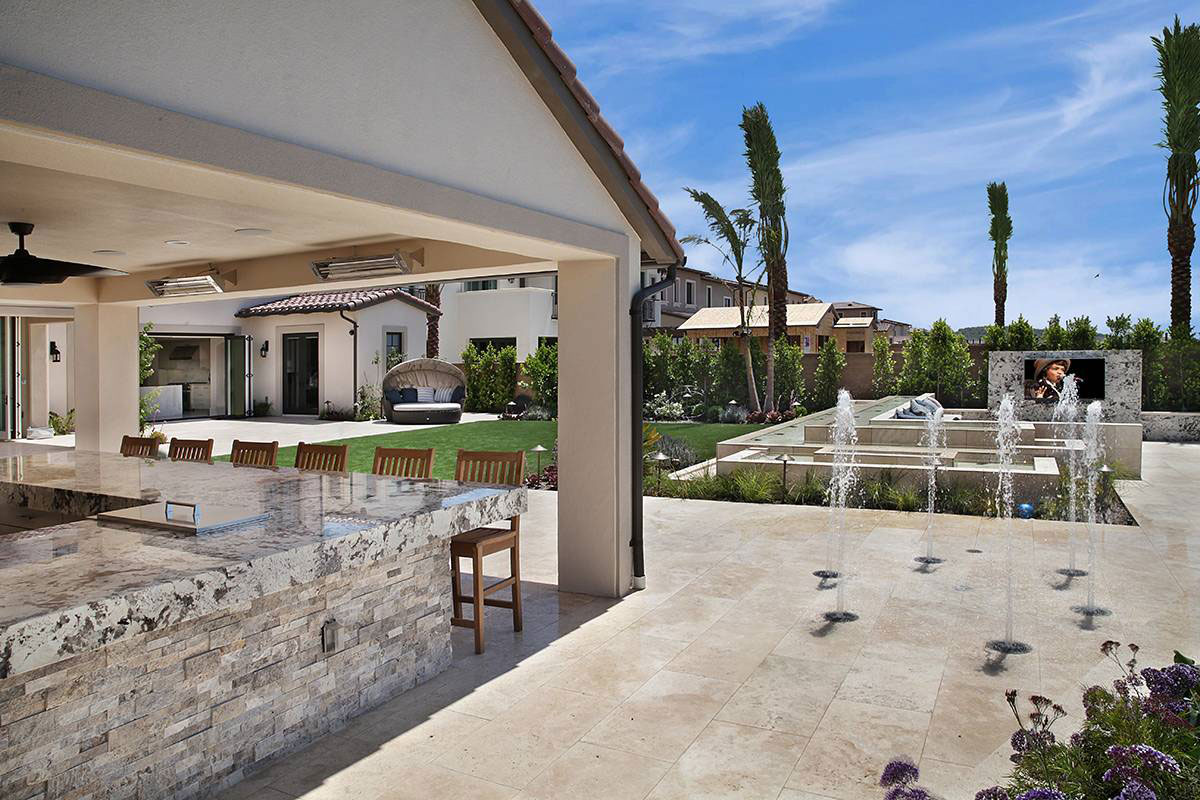 Silver Travertine Stacked Stone - Image 12