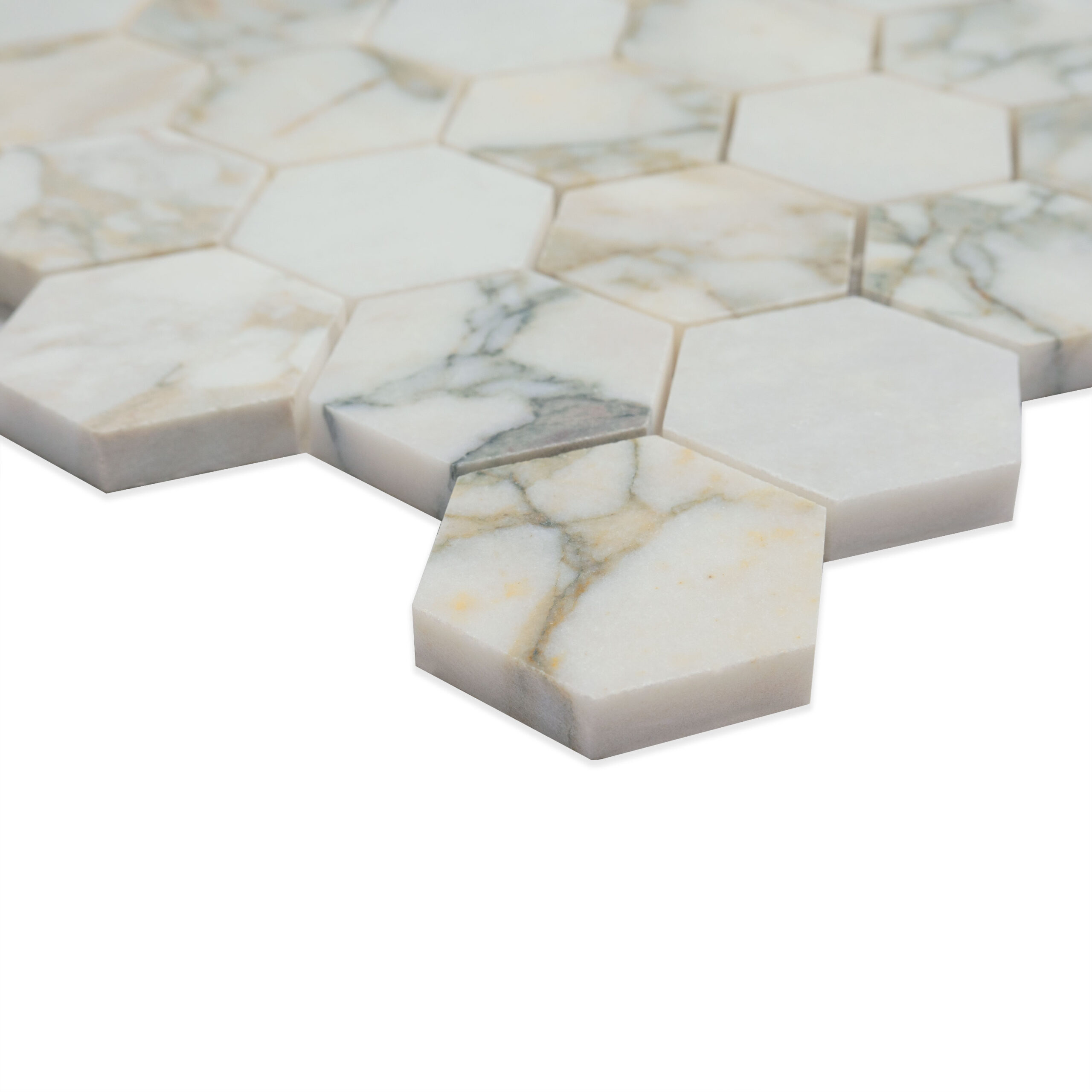 Coronado 2" Hexagon Honed Tile - Image 4