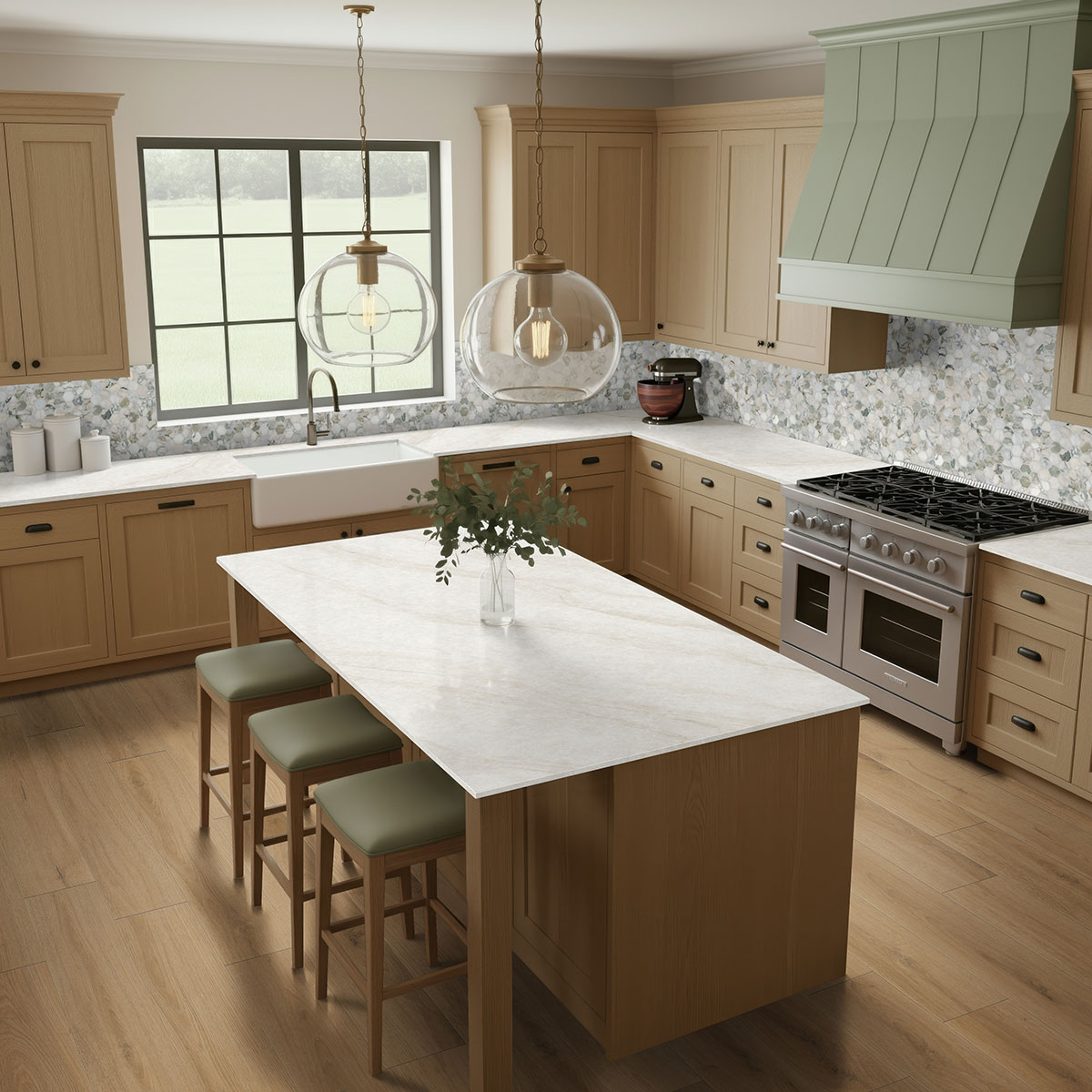 Coronado 2" Hexagon Honed Tile - Image 5