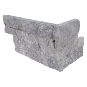 Glacial Grey Marble Stacked Stone
