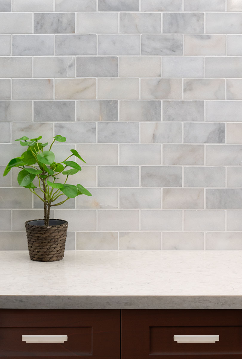 Greecian White Marble Subway Tile 3x6 - Image 7