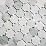 Icelandic Green 2” Hexagon Mosaic Tile - Image 8
