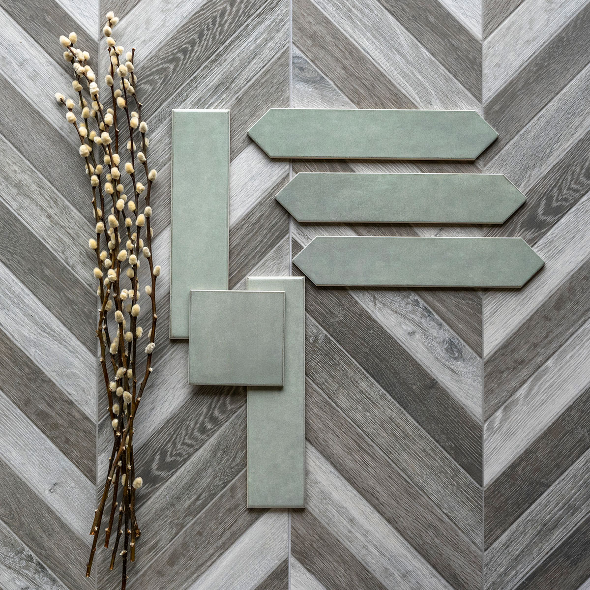 Renzo Jade Picket Wall Tile - Image 7