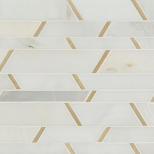 Metro Gold Pattern Tile