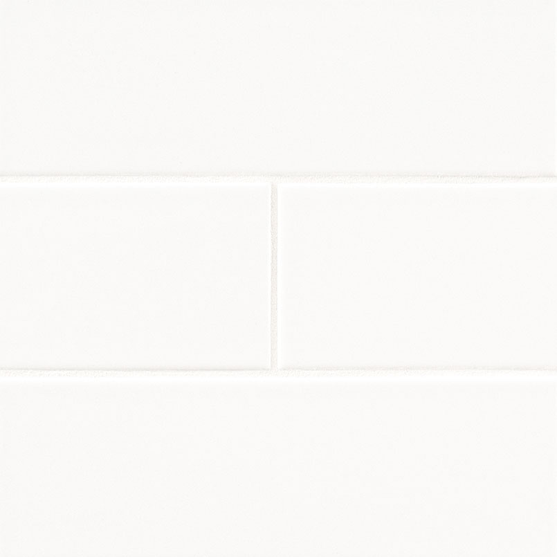 Metro White 4x12 Glossy