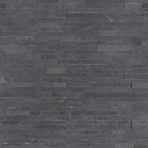Premium Black Mini Stacked Stone