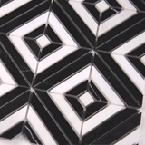 Rhombix Nero Geometric Tile - Image 5