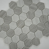 Silva Oak 2” Hexagon Mosaic Tile - Image 3