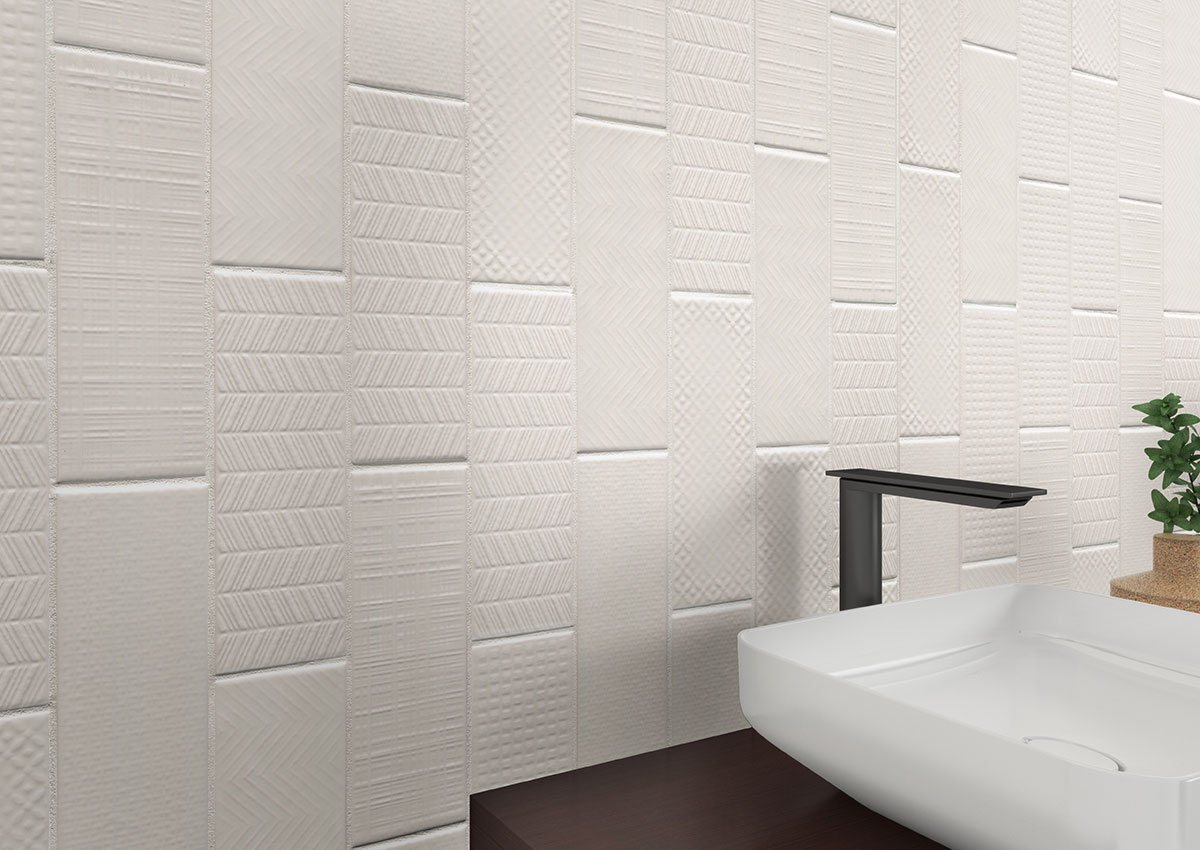 Urbano Crema 3d Mix Tile - Image 7