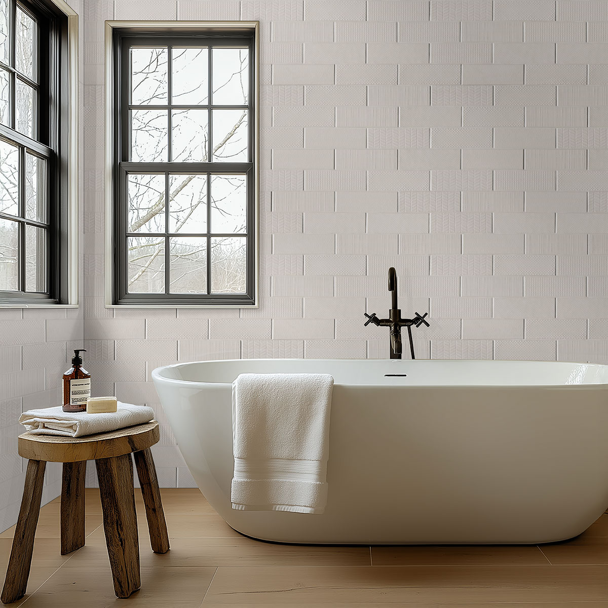 Urbano Crema 3d Mix Tile - Image 8