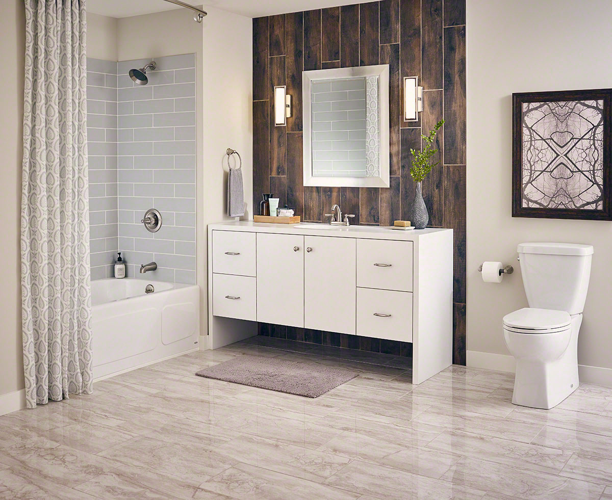 Gray Glossy Subway Tile 4x16 - Image 3