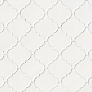 Whisper White Arabesque Tile®