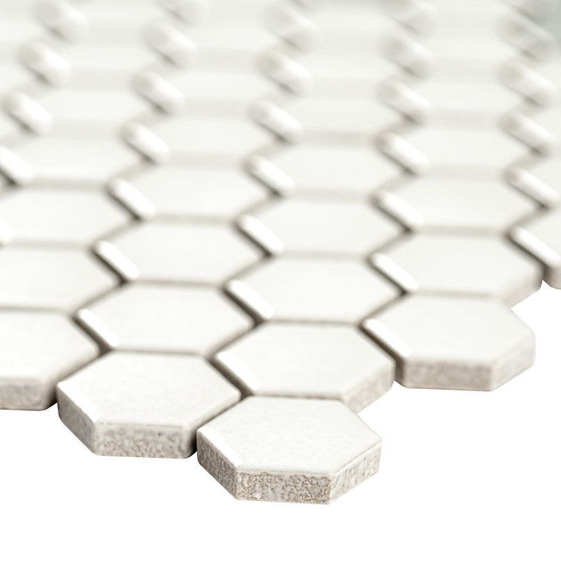 White And Gray Mod Petal Pattern Matte - Image 4