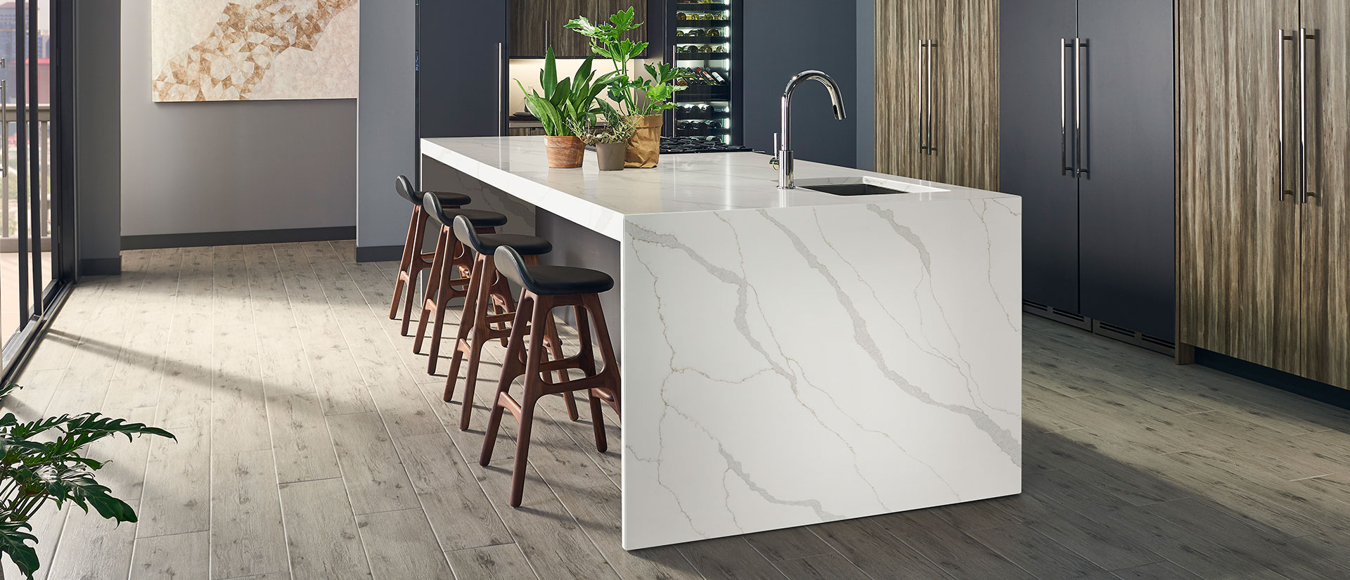 Calacatta Idillio Quartz - Image 8