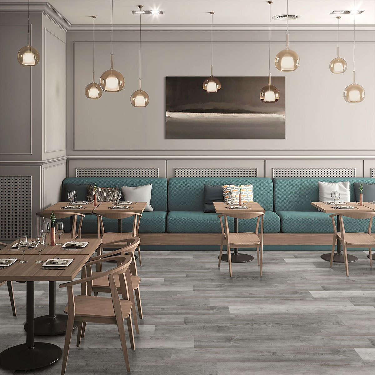Glenridge® Woodrift Gray Luxury Vinyl Plank - Image 2