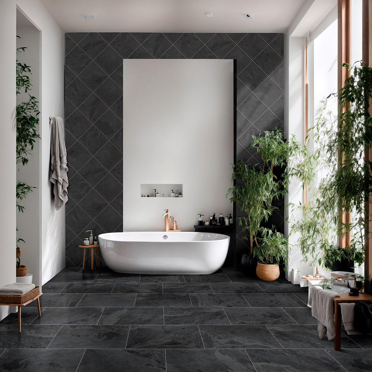 Montauk Black Slate: Elegance & Versatility for Your Space - Image 12