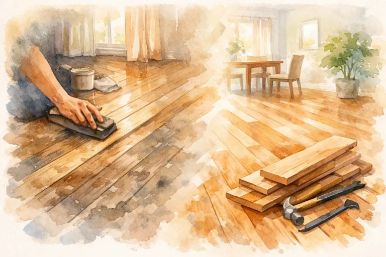 Refinishing vs Replacing Hardwood for Your Home