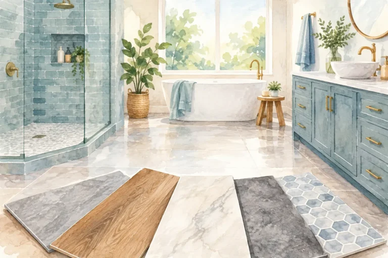 A Guide to Waterproof Bathroom Flooring Options